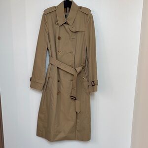 Burberry Tan Belted Trench Coat